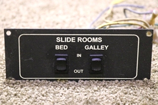 USED RV/MOTORHOME SLIDE ROOMS SWITCH PANEL FOR SALE