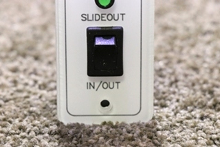 USED POSITRON CORP. SLIDEOUT IN / OUT SWITCH PANEL RV/MOTORHOME PARTS FOR SALE