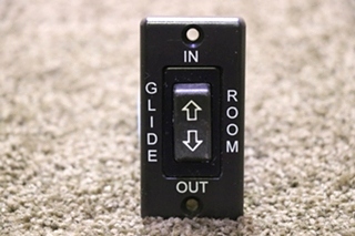 USED GLIDE ROOM IN/OUT SWITCH PANEL RV PARTS FOR SALE