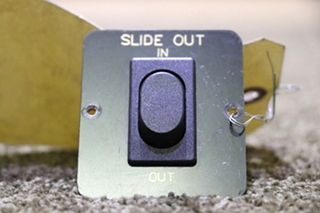 USED RV/MOTORHOME SLIDE OUT IN/OUT SWITCH PANEL FOR SALE