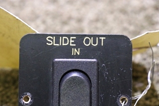 USED RV/MOTORHOME SLIDE OUT IN/OUT SWITCH PANEL FOR SALE