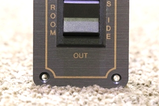 USED RV/MOTORHOME MONACO ROOM SLIDE IN/OUT SWITCH PANEL FOR SALE