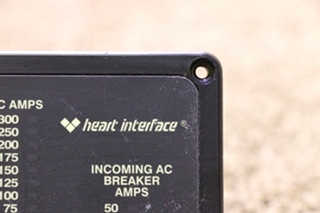 USED HEART INTERFACE 84-2056-03 HEART REMOTE PANEL MOTORHOME PARTS FOR SALE
