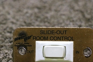 USED RV POWER GEAR SLIDE-OUT ROOM CONTROL SWITCH PANEL FOR SALE