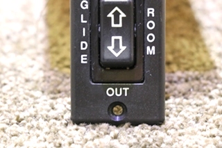 USED MOTORHOME GLIDE ROOM IN / OUT SWITCH PANEL FOR SALE