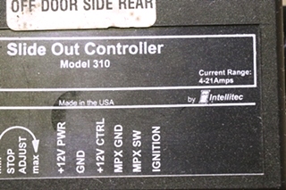 USED MOTORHOME INTELLITEC 00-00525-310 SLIDE OUT CONTROLLER MODEL 310 FOR SALE