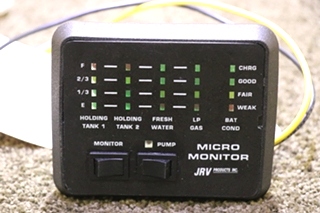 USED RV/MOTORHOME A7749BL JRV PRODUCTS MICRO MONITOR PANEL FOR SALE