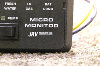 USED RV/MOTORHOME A7749BL JRV PRODUCTS MICRO MONITOR PANEL FOR SALE