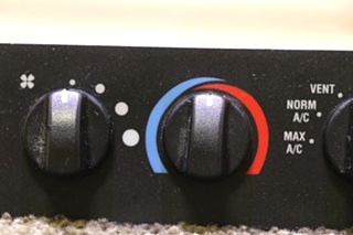 USED ACME DASH AC CONTROL SWITCH PANEL RV PARTS FOR SALE