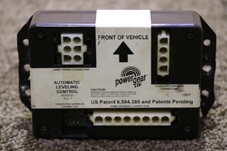 USED RV/MOTORHOME POWER GEAR 500630 AUTOMATIC LEVELING CONTROL MODULE FOR SALE