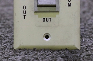USED ROOM GLIDE OUT IN/OUT SWITCH PANEL RV PARTS FOR SALE