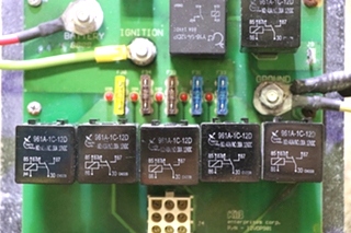 USED 12VDP901 KIB BATTERY CONTROL CENTER BOARD MOTORHOME PARTS FOR SALE