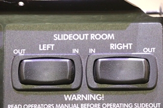 USED RV SLIDEOUT ROOM SWITCH PANEL FOR SALE