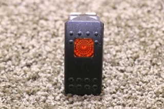 USED RV V8D1 AMBER LIGHT DASH SWITCH FOR SALE