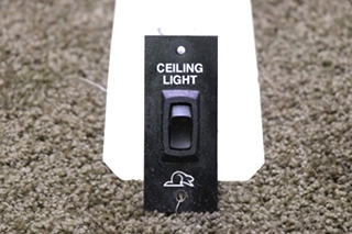 USED RV/MOTORHOME BEAVER CEILING LIGHT SWITCH PANEL FOR SALE