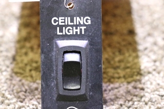 USED RA901 BEAVER CEILING LIGHT SWITCH PANEL MOTORHOME PARTS FOR SALE