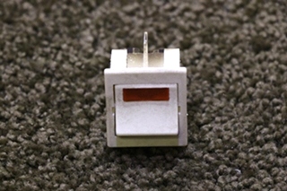 USED WHITE ROCKER SWITCH WITH AMBER LIGHT BAR RV PARTS FOR SALE