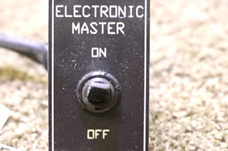 USED ELECTRONIC MASTER ON / OFF FLIP SWITCH MOTORHOME PARTS FOR SALE