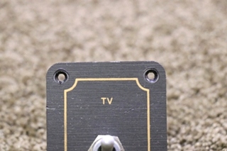 USED TV / RADIO FLIP SWITCH RV/MOTORHOME PARTS FOR SALE