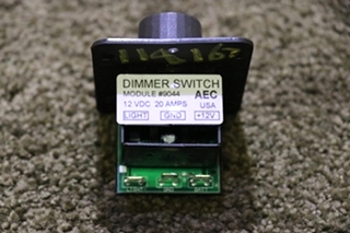 USED DIMMER SWITCH #9044 RV PARTS FOR SALE