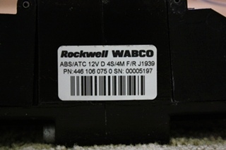 USED ROCKWELL WABCO ABS CONTROL BOARD 4461060750 FOR SALE