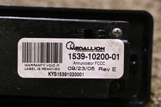 USED MEDALLION ANNUNCIATOR 1539-10200-01 RV PARTS FOR SALE