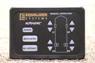 USED RV 2058 EQUALIZER SYSTEMS AUTO LEVEL TOUCH PAD FOR SALE
