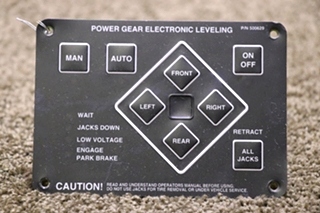 USED 500629 POWER GEAR ELECTRONIC LEVELING TOUCH PAD RV/MOTORHOME PARTS FOR SALE