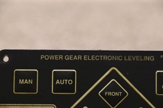 USED MOTORHOME 140-1226 POWER GEAR ELECTRONIC LEVELING TOUCH PAD FOR SALE
