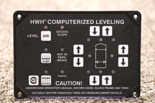 USED MOTORHOME AP8444 HWH COMPUTERIZED LEVELING TOUCH PAD FOR SALE