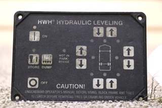 USED RV/MOTORHOME HWH HYDRAULIC LEVELING AP10054 TOUCH PAD FOR SALE