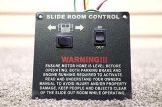 USED SLIDE ROOM CONTROL SWITCH PANEL RV/MOTORHOME PARTS FOR SALE