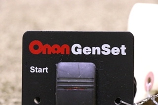 USED ONAN GENSET START/STOP SWITCH PANEL MOTORHOME PARTS FOR SALE