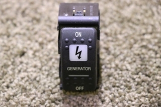 USED ON/OFF GENERATOR DASH SWITCH RV/MOTORHOME PARTS FOR SALE