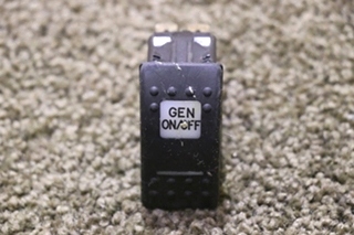 USED RV GEN ON/OFF V8D1 DASH SWITCH FOR SALE