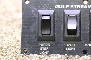 USED GULFSTREAM COACH 4 SWITCH PANEL MOTORHOME PARTS FOR SALE