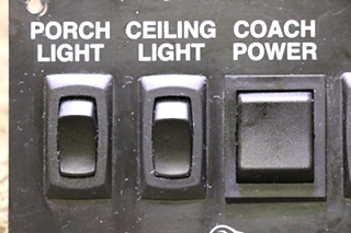 USED MOTORHOME BEAVER 4 SWITCH PANEL FOR SALE