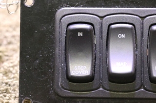 USED MOTORHOME STEP COVER / MAP LIGHT / ENTRY DOOR SWITCH PANEL FOR SALE