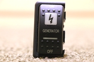 USED RV/MOTORHOME GENERATOR ON / OFF DASH SWITCH FOR SALE