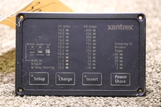USED RV/MOTORHOME XANTREX FREEDOM REMOTE PANEL FOR SALE