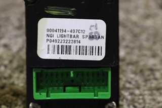 USED RV/MOTORHOME SPARTAN LIGHTBAR 00041194-407C12 FOR SALE