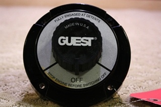 USED GUEST BATTERY SWITCH FOR SALE
