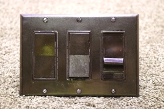 USED RV/MOTORHOME BROWN DIMMER SWITCH PANEL FOR SALE