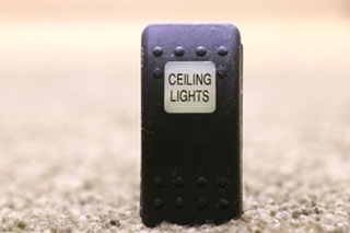 USED CEILING LIGHTS SWITCH V4D1 RV/MOTORHOME PARTS FOR SALE
