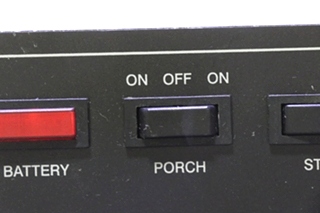 USED RV/MOTORHOME A3227BL JRV SWITCH PANEL FOR SALE