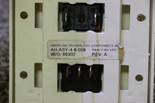USED AMERICAN TECHNOLOGY AH-ASY-4-8-008 SWITCH PANEL FOR SALE