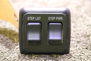 USED AMERICAN TECHNOLOGY STEP LGT / STEP PWR SWITCH PANEL RV/MOTORHOME PARTS FOR SALE