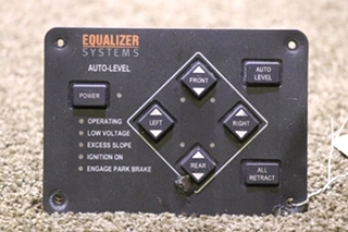 USED RV 3103 EQUALIZER SYSTEMS AUTO LEVEL LEVEING TOUCH PAD FOR SALE