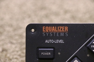 USED RV 3103 EQUALIZER SYSTEMS AUTO LEVEL LEVEING TOUCH PAD FOR SALE