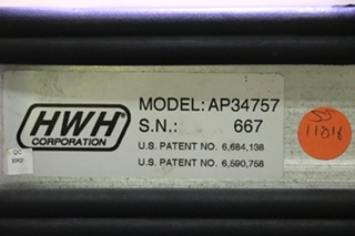 MOTORHOME HWH AP34757 LEVELING CONTROL BOX FOR SALE